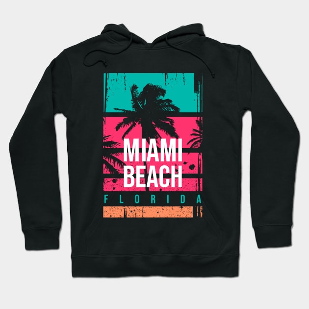 Miami Beach Hoodie by kani